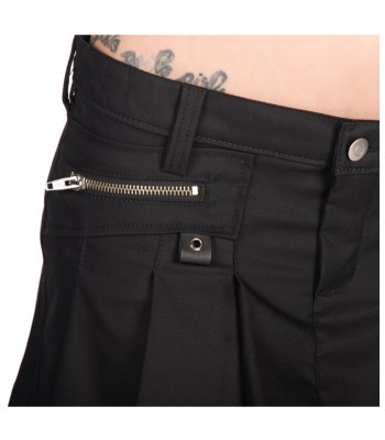 Women’s Black Mini Pistol Skirt